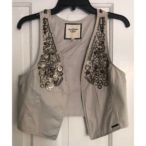 Abercrombie & Fitch beaded vest